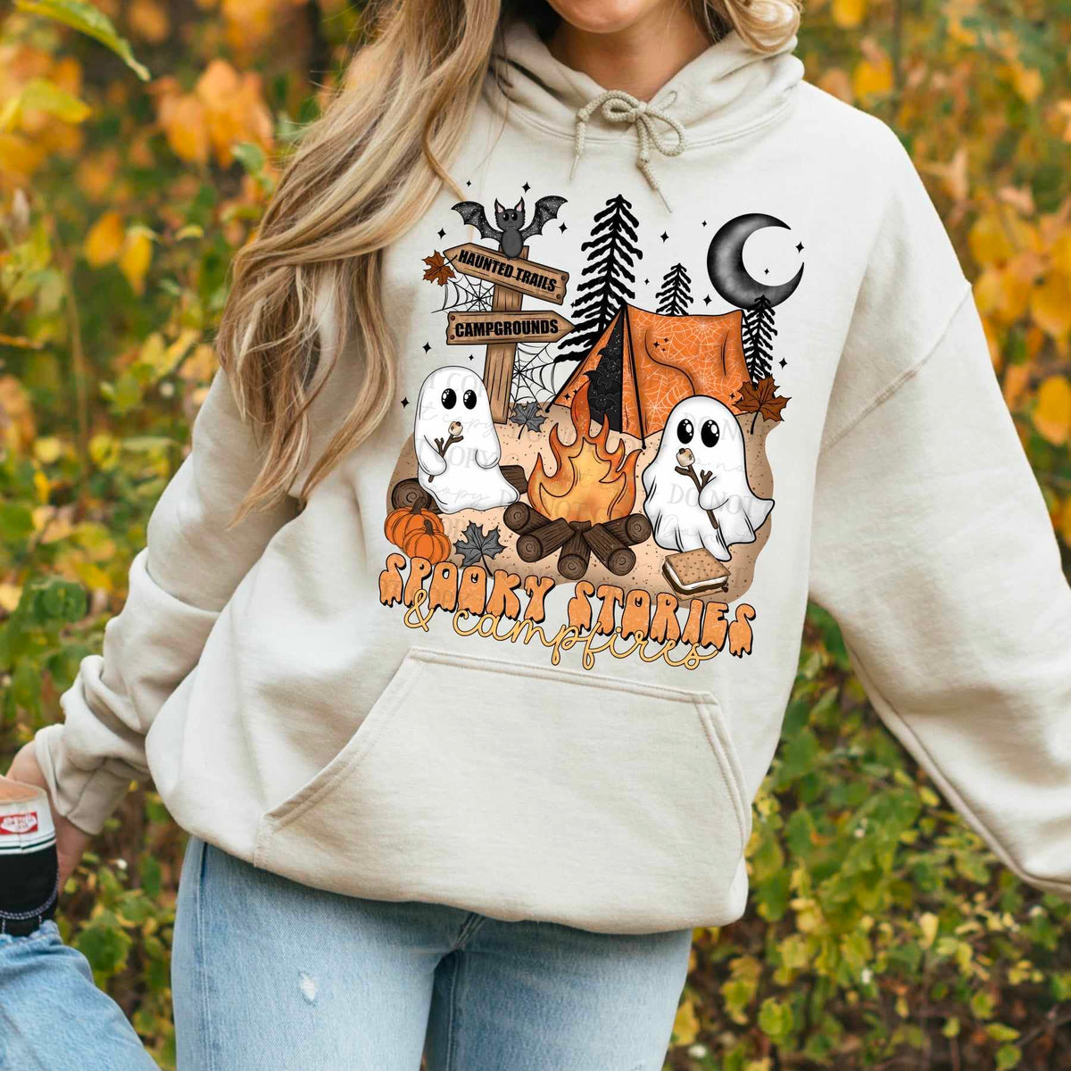Spooky stories & campfires (ABD) 60783 DTF transfer