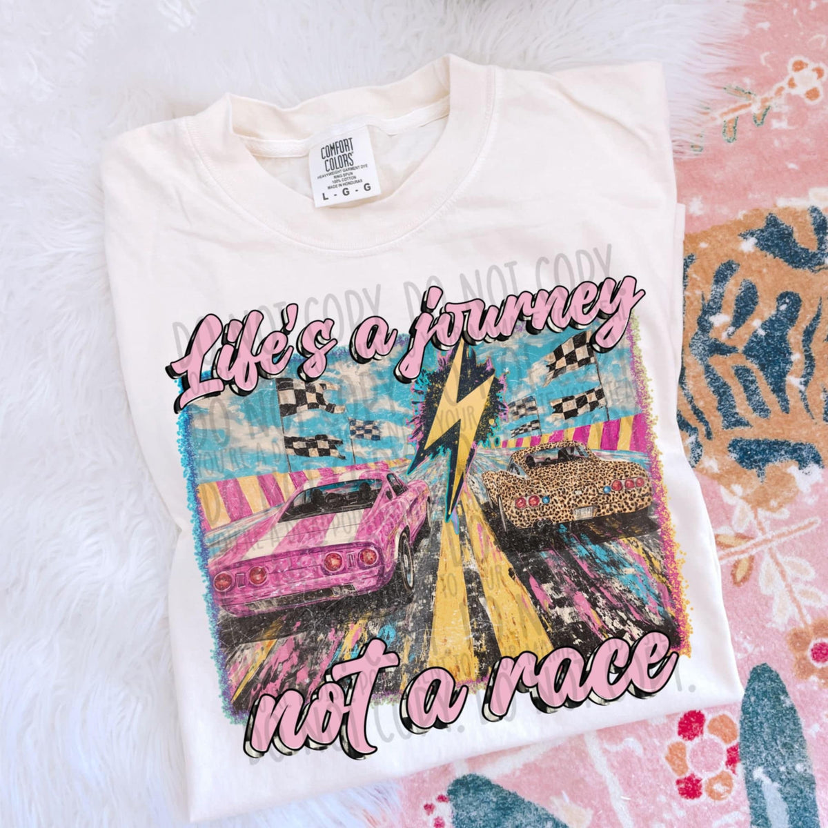 Life’s a journey not a race (SWD) 98756 DTF transfer