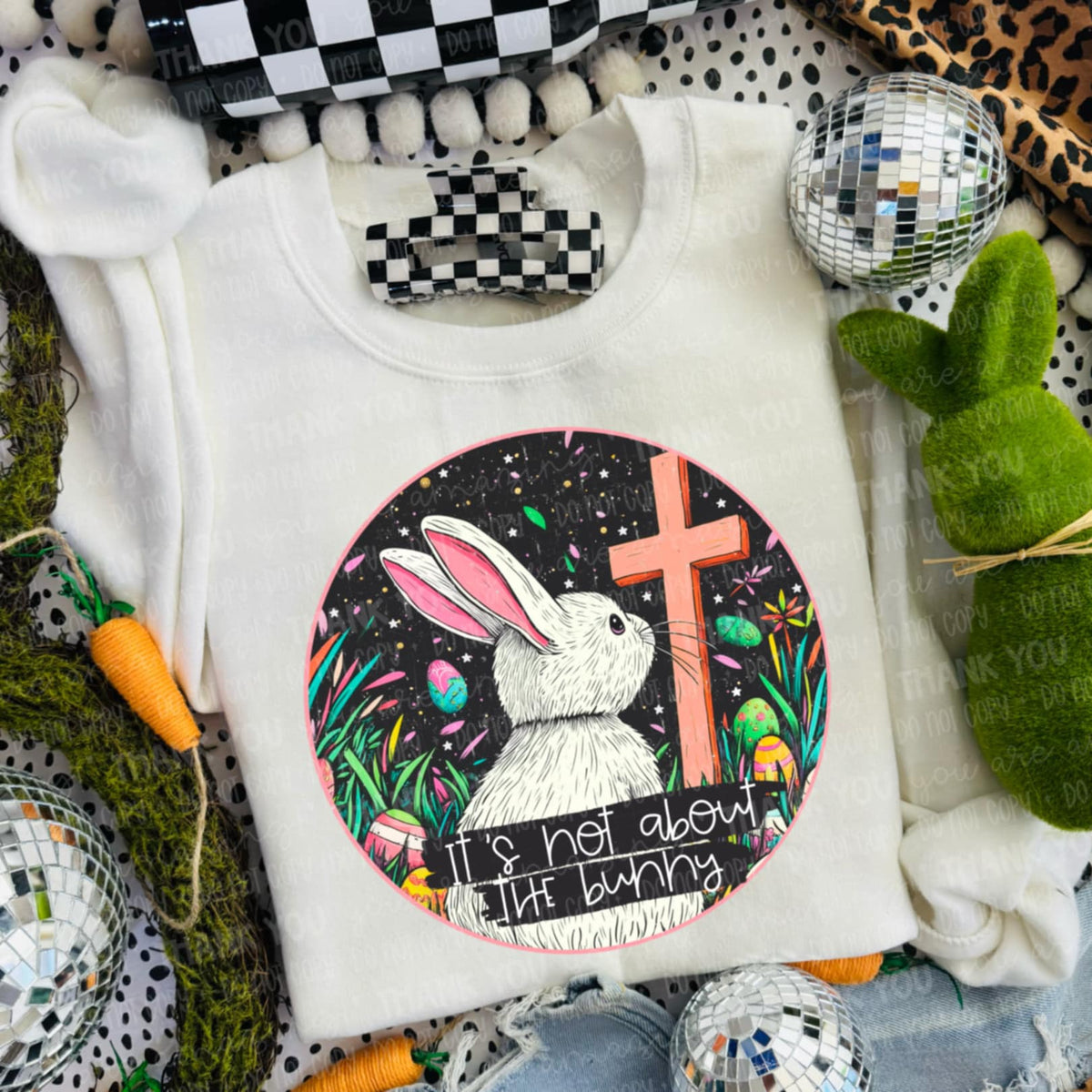 It’s not about the bunny (SAL) 96367 DTF transfer