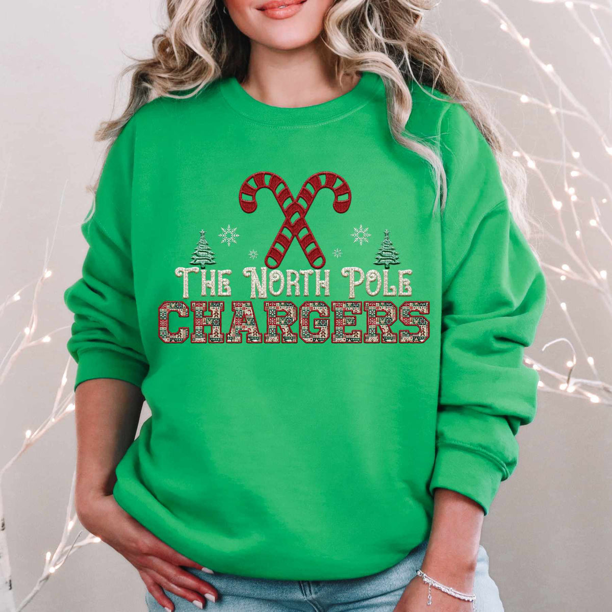 The North Pole chargers 65326 DTF transfer