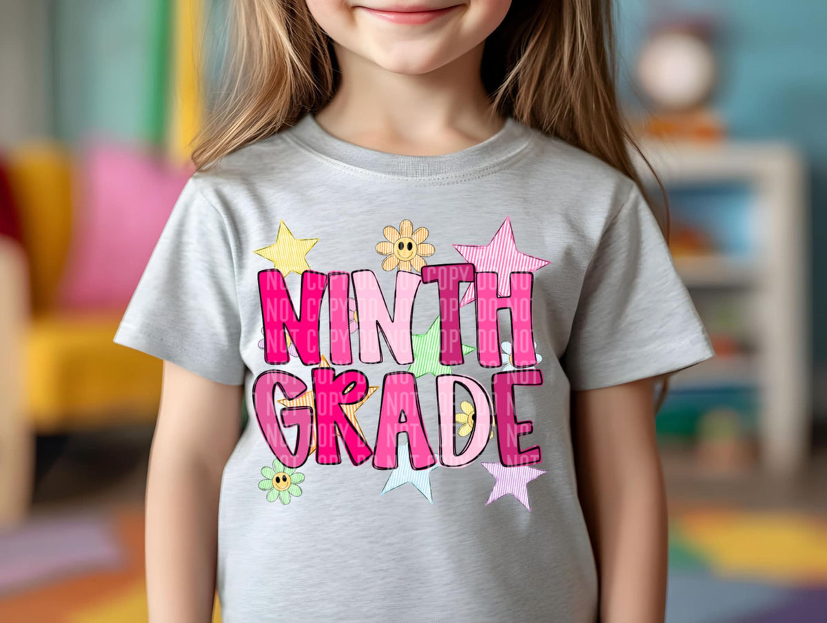 Ninth grade PINK (Caplinger) 107194 DTF transfer