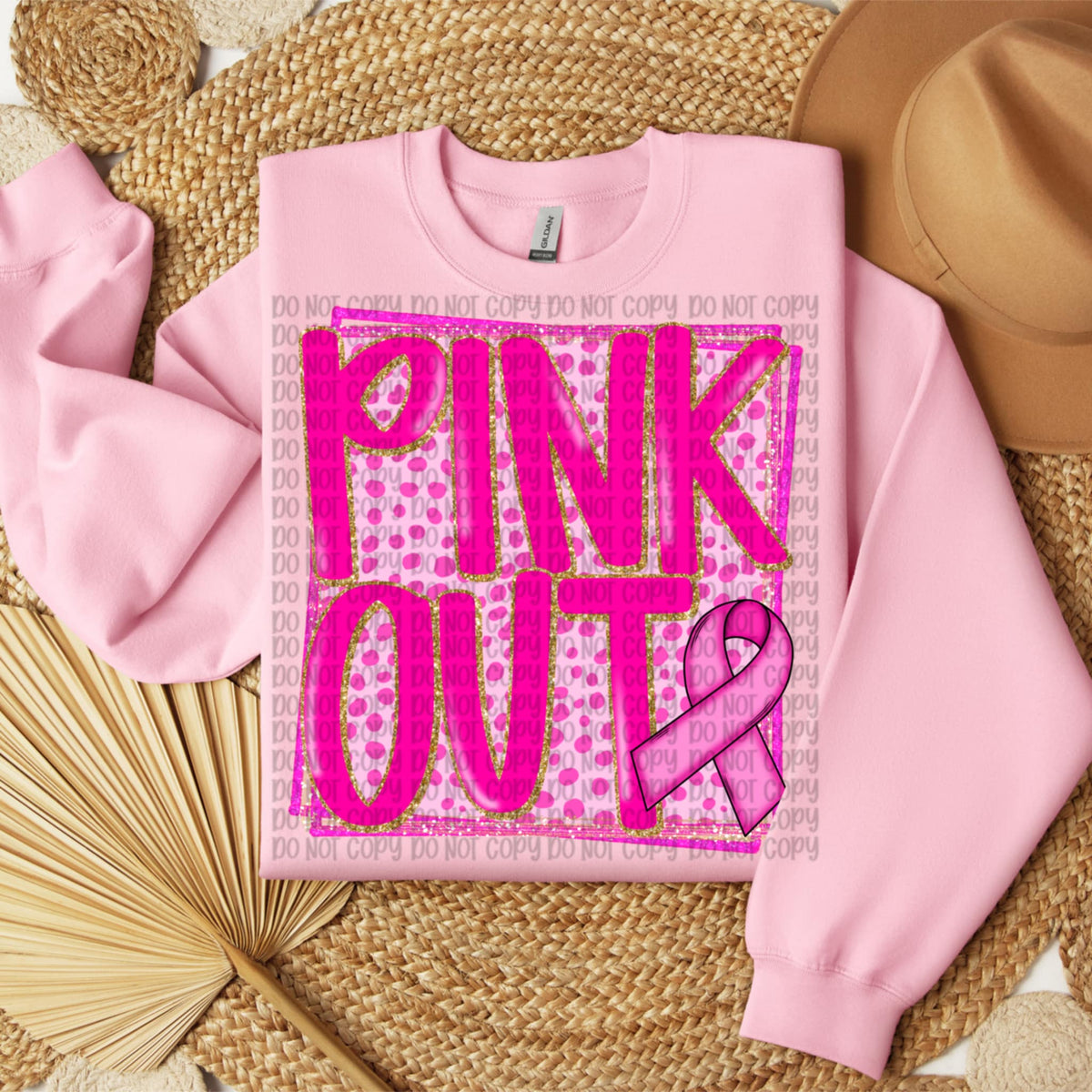 Pink out (VP) 109882 DTF transfer