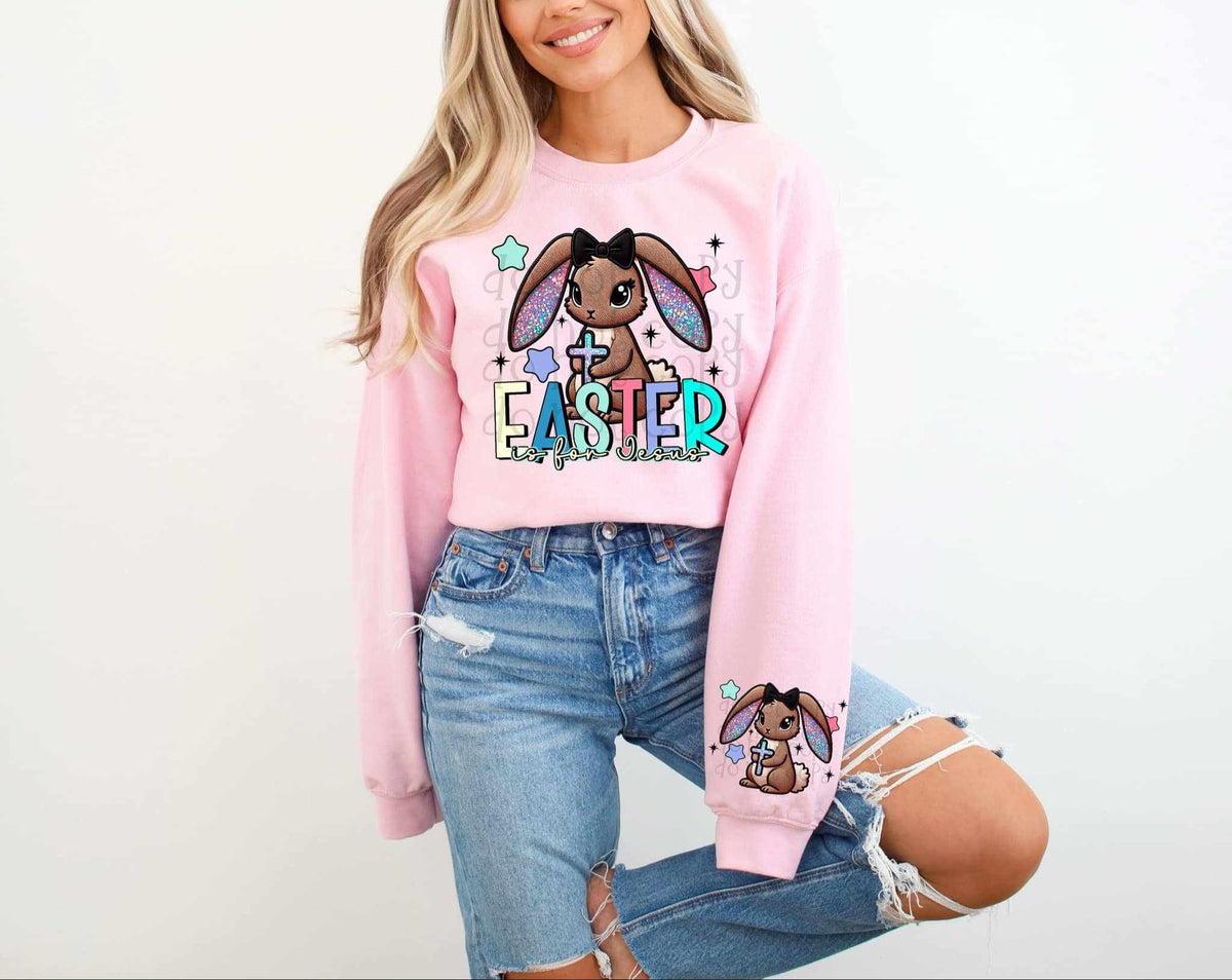 Easter is for Jesus FRONT 80629 DTF transfer