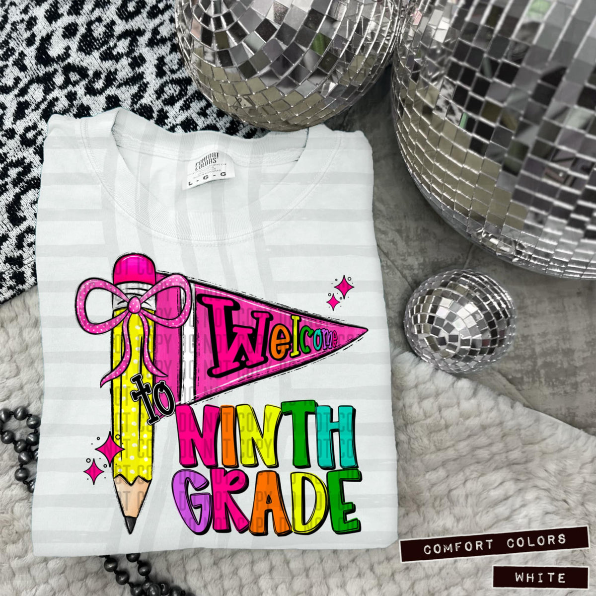 Welcome To 9th Grade (caplinger) DTF transfer