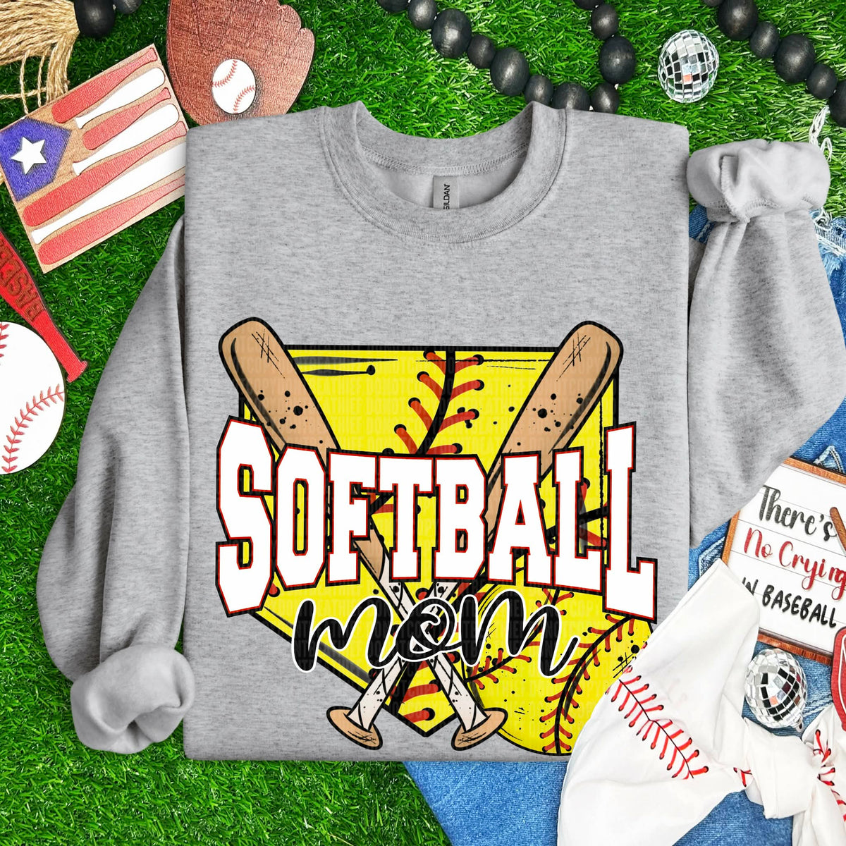 Softball Mom (SDD) DTF transfer