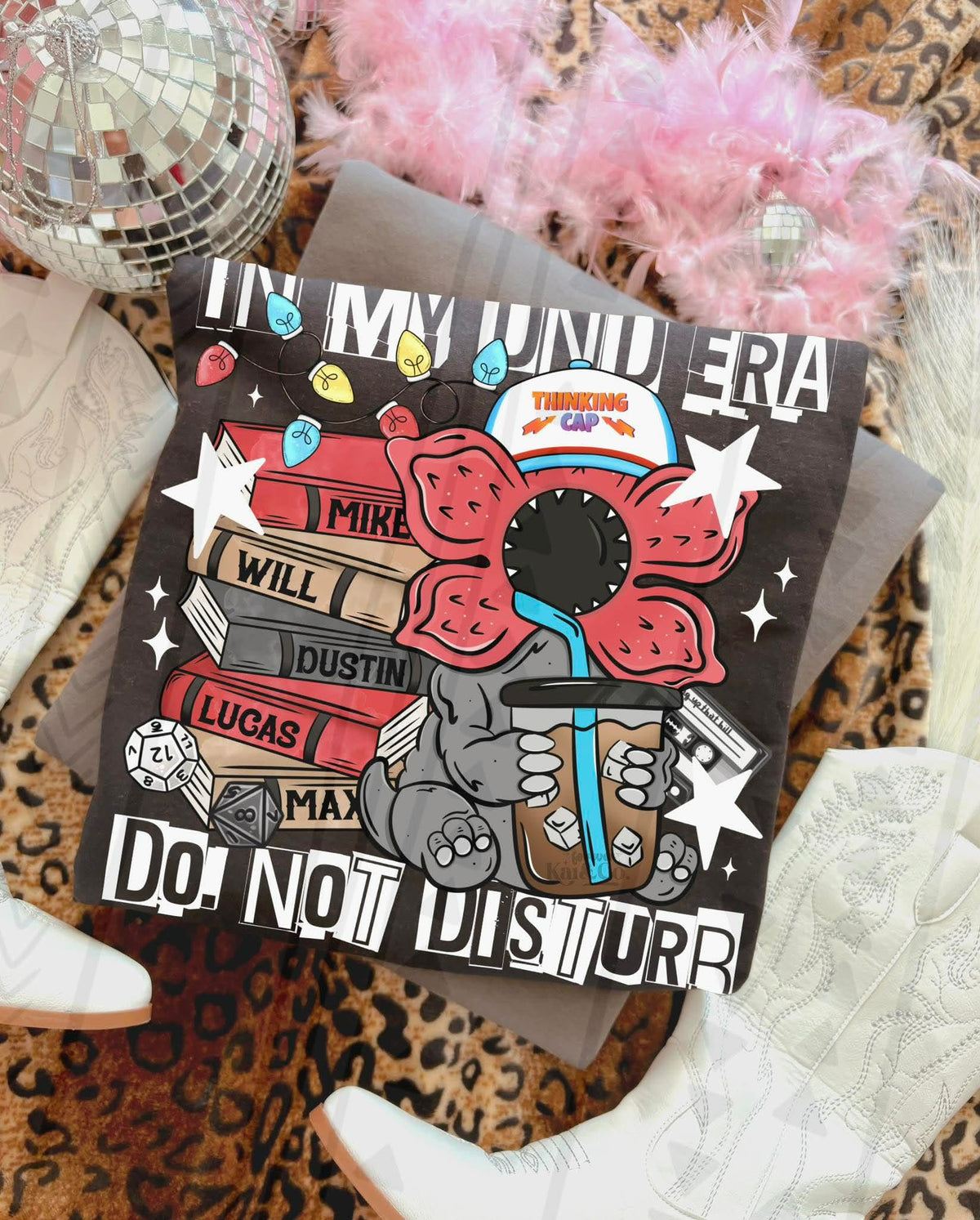 In my do not disturb era WHITE (TGG) DTF Transfer