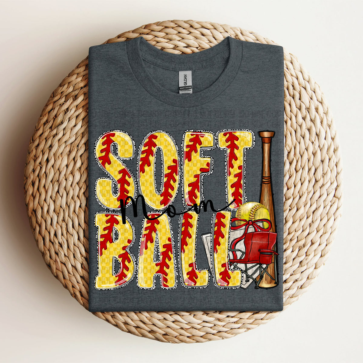 Softball Mom (VP) DTF transfer