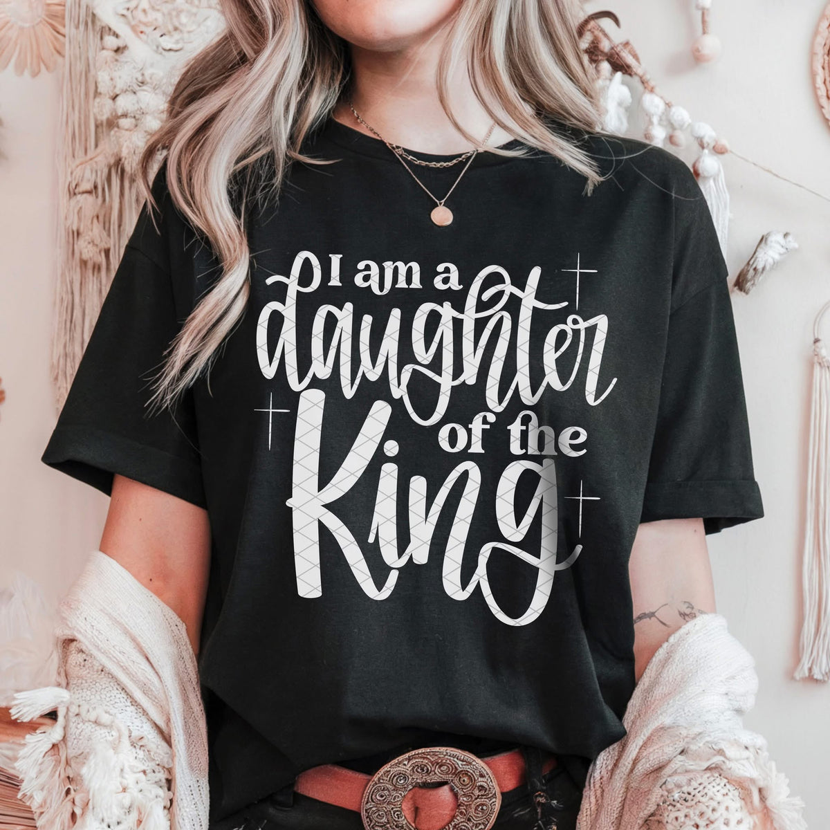 Daughter of the king WHITE (SDD) DTF transfer