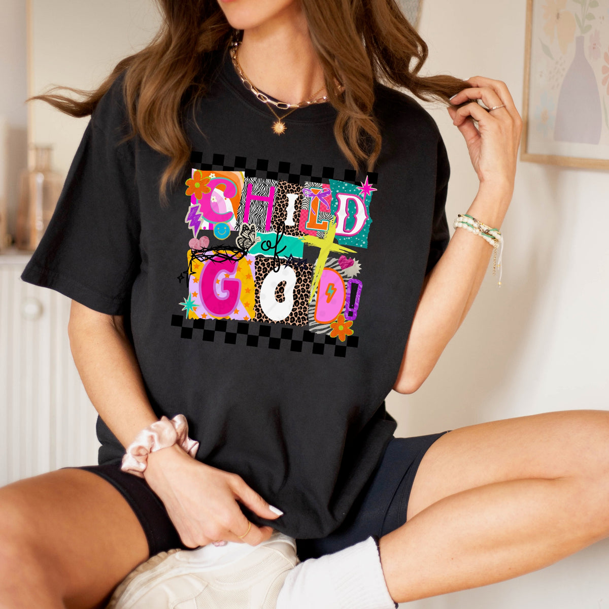 Child of god magazine font (Mz) DTF Transfer