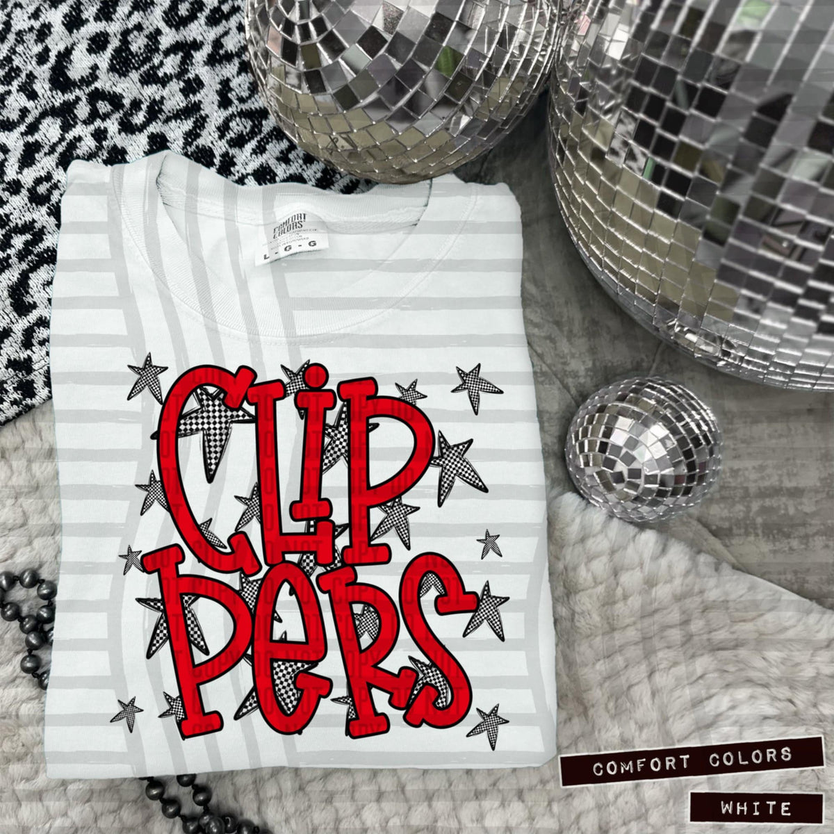 Red Staggered Mascots (Caplinger)