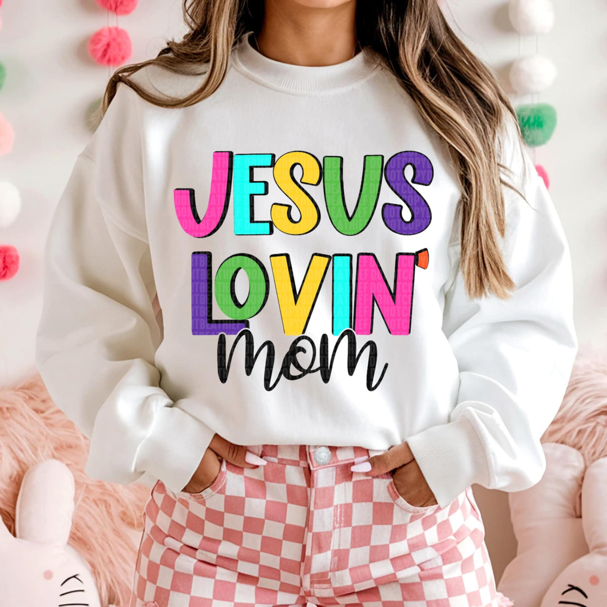 Jesus lovin mom (SDD) 96091 DTF transfer