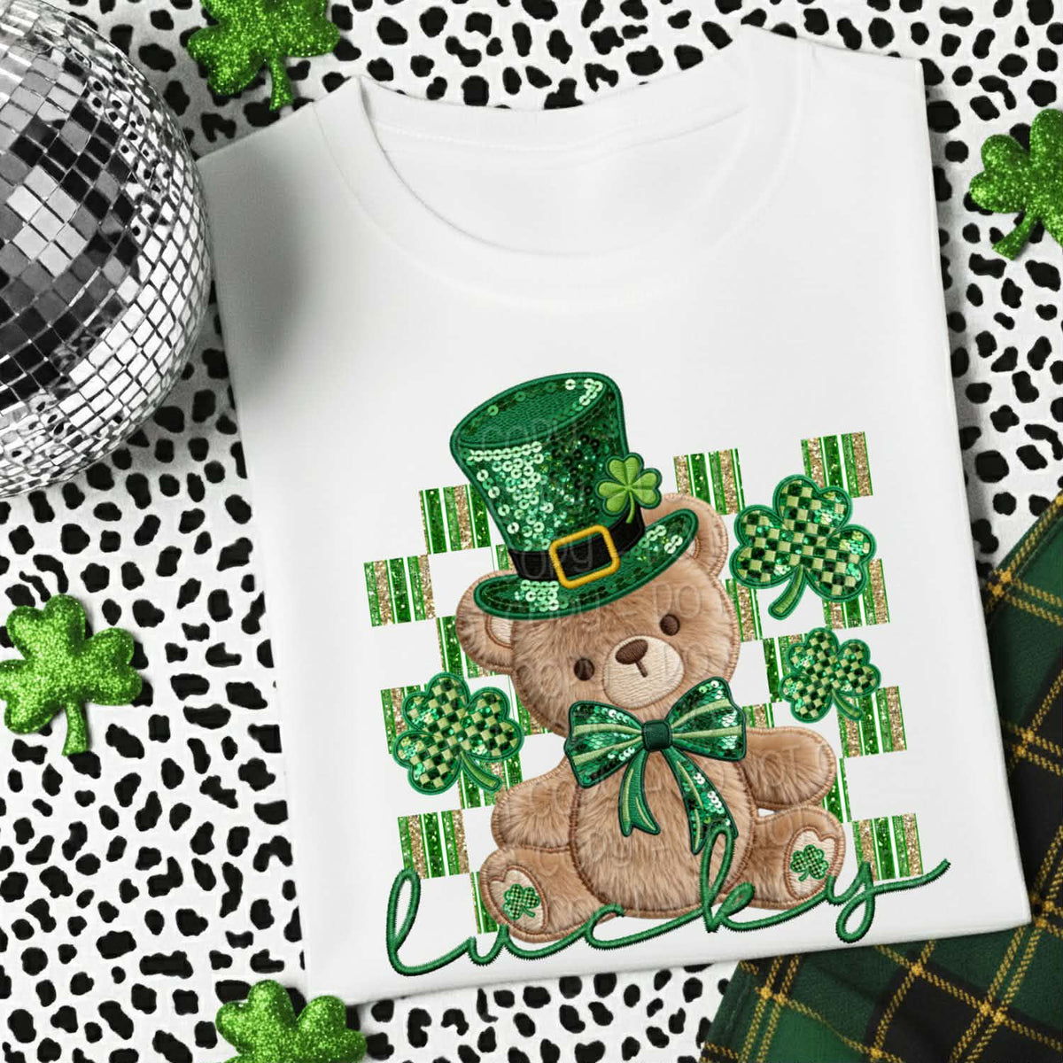 Lucky Bear (DWS) DTF transfer