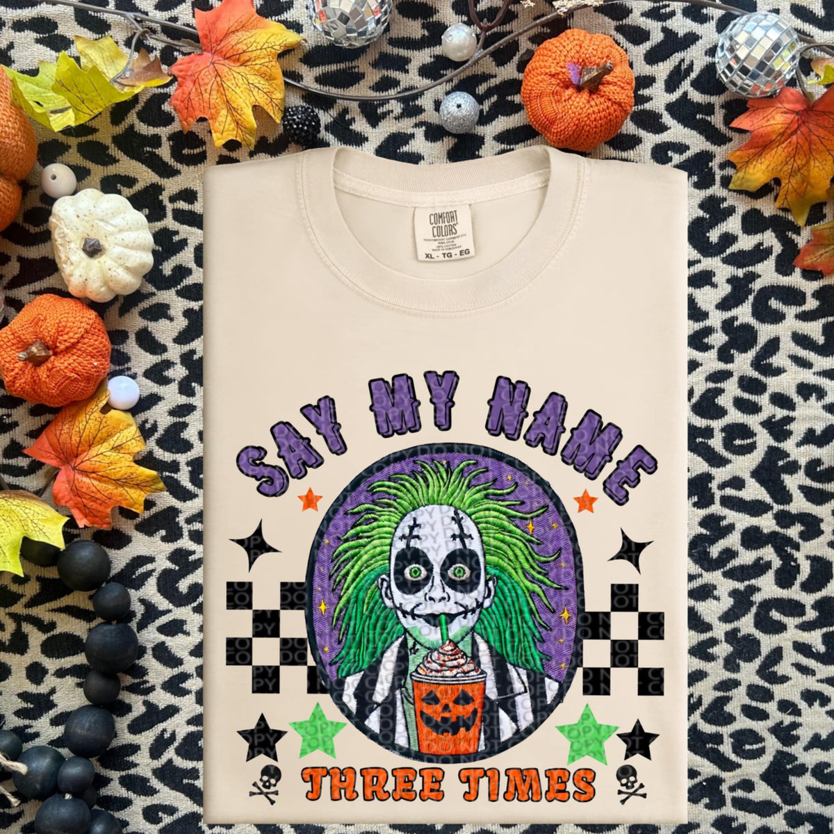 Say My Name exclusive DTF transfer