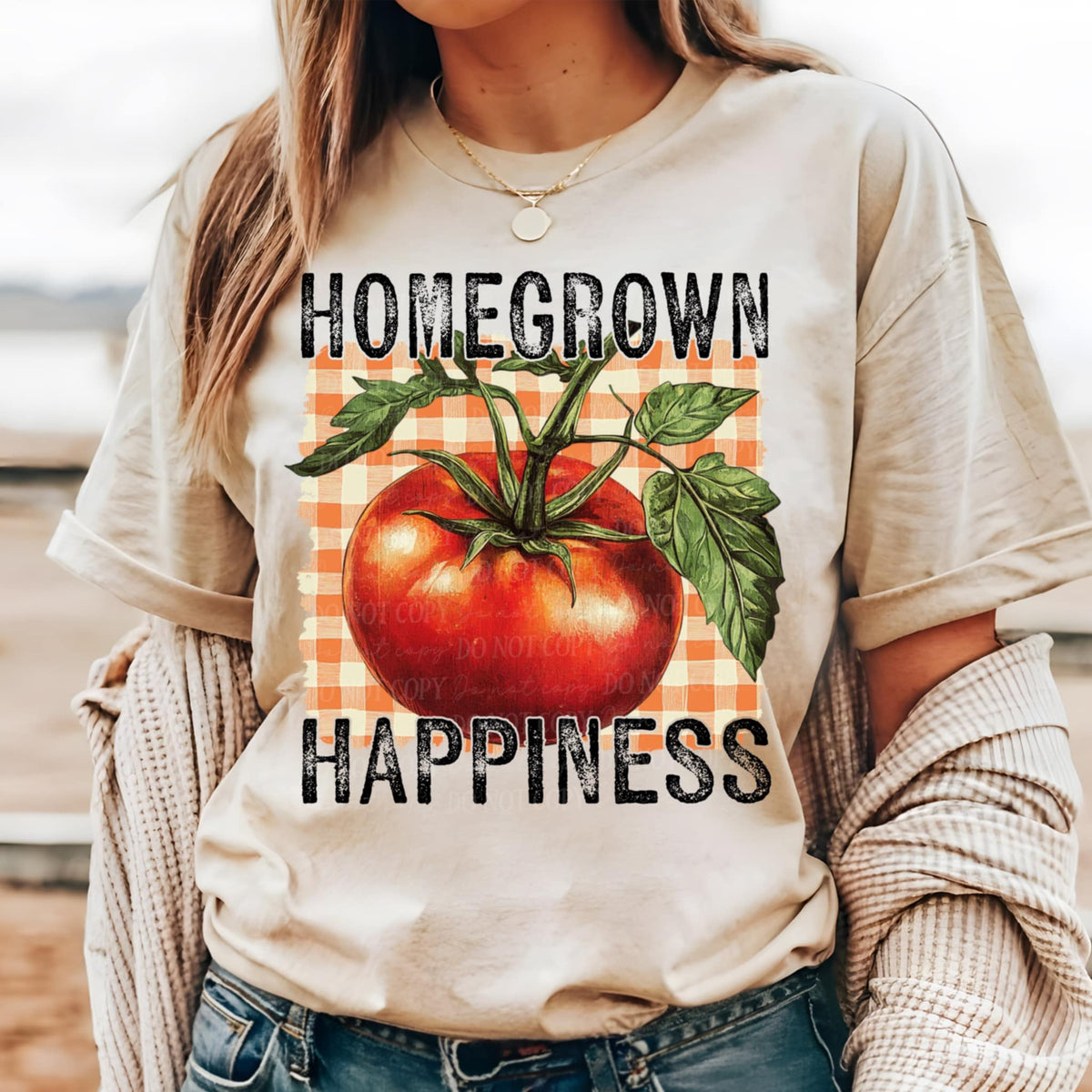 Homegrown happiness tomatoes (TTD) 94359 DTF transfer