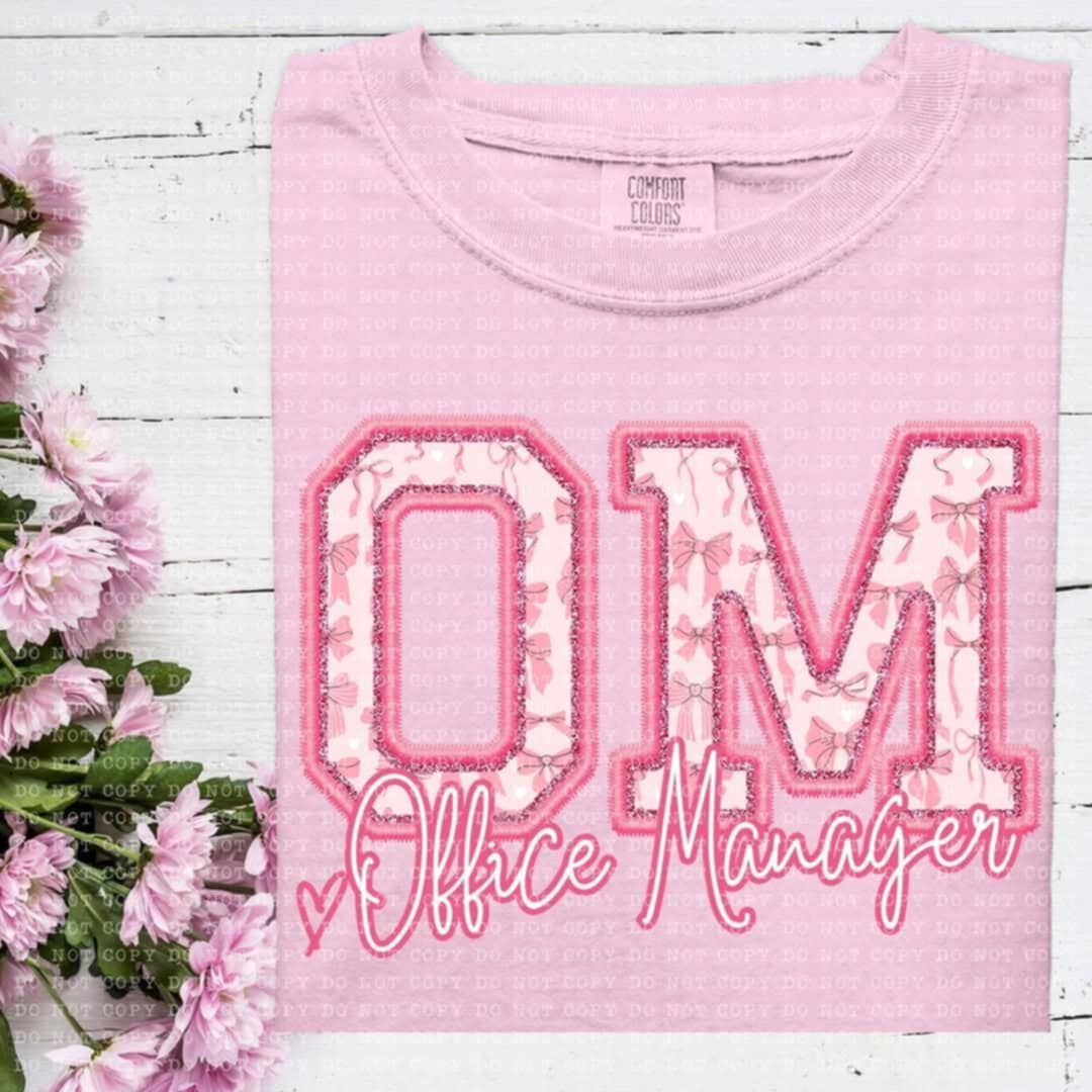 OM office manager coquette (ECHT) 93867 DTF transfer