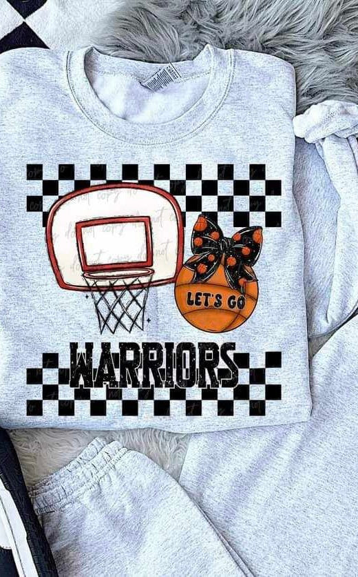 Let’s go warriors basketball (VIRGO) 65840 DTF transfer