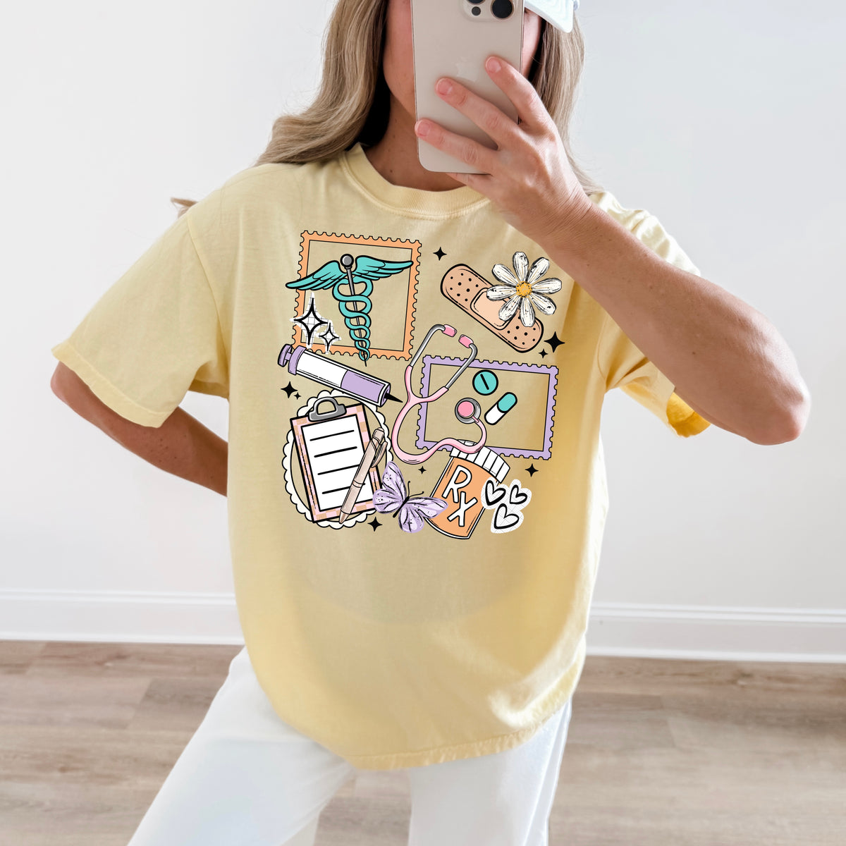 Nurse stamps (CSC) DTF Transfer