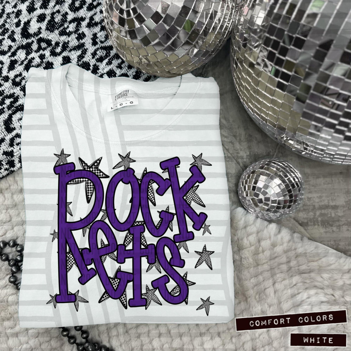 Purple Staggered Mascots (Caplinger)