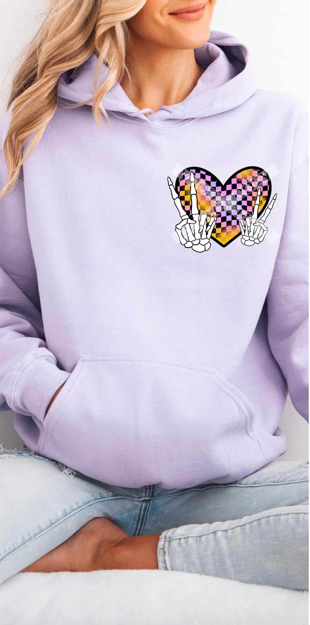 My heart is on that track pocket (C’s) 84246 DTF transfer