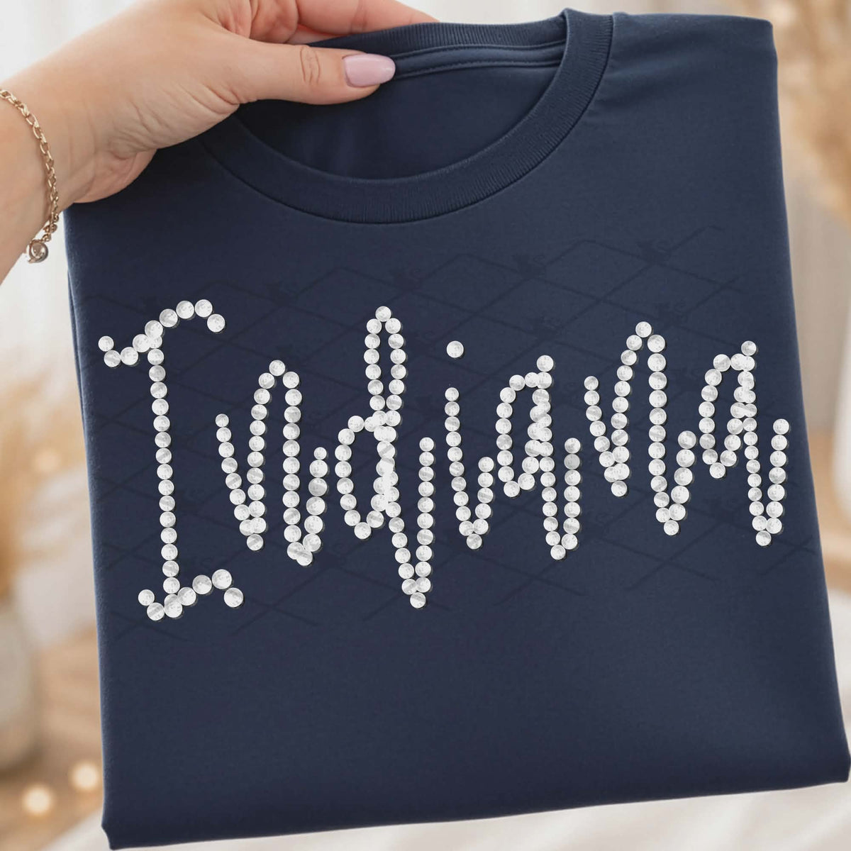 Indiana faux beads (TTD) DTF Transfer