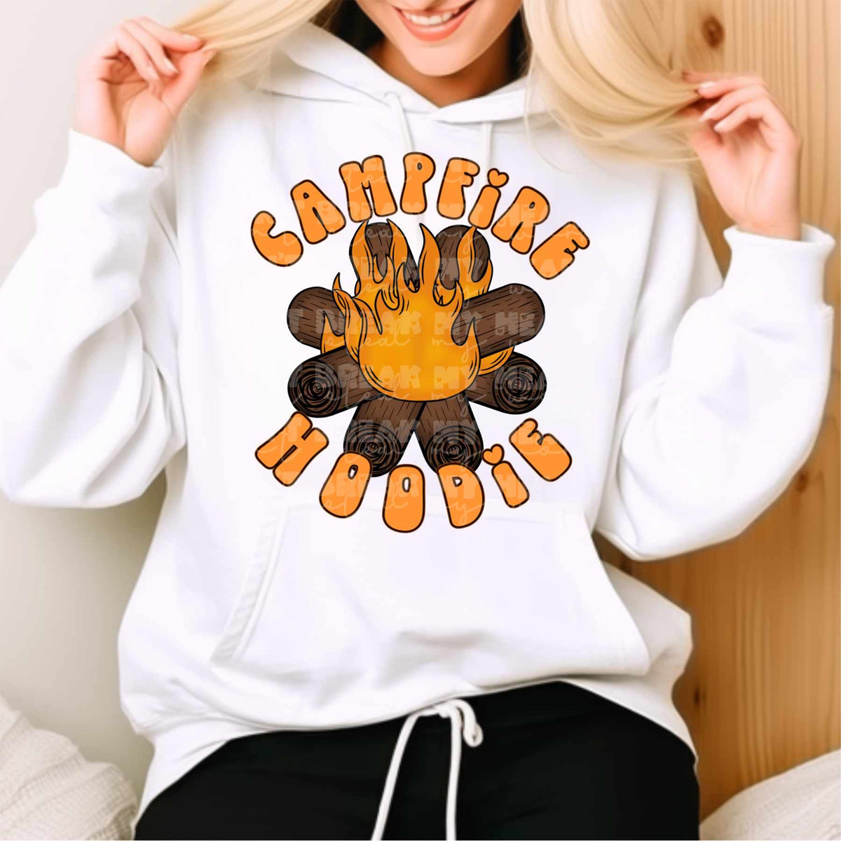 Campfire hoodie (LANE) 58641 DTF transfer