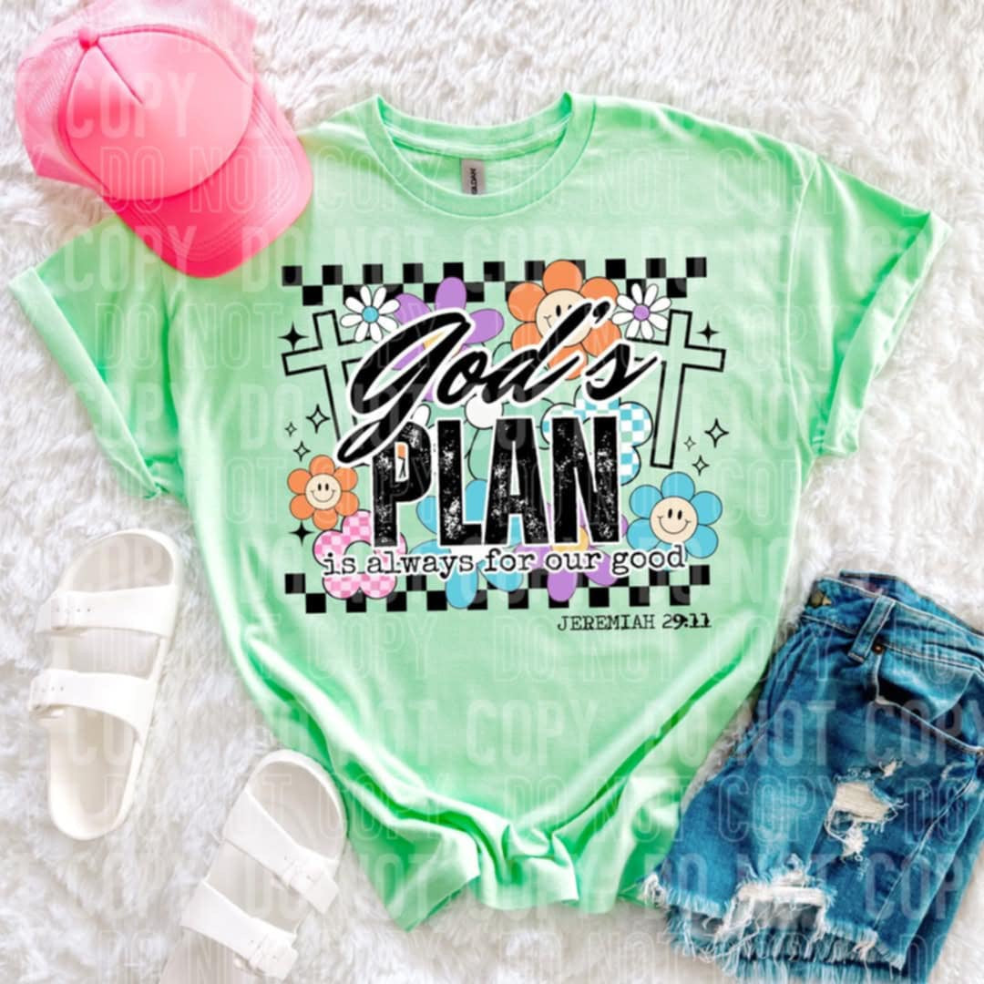 Gods plan (SBB) 99545 DTF transfer