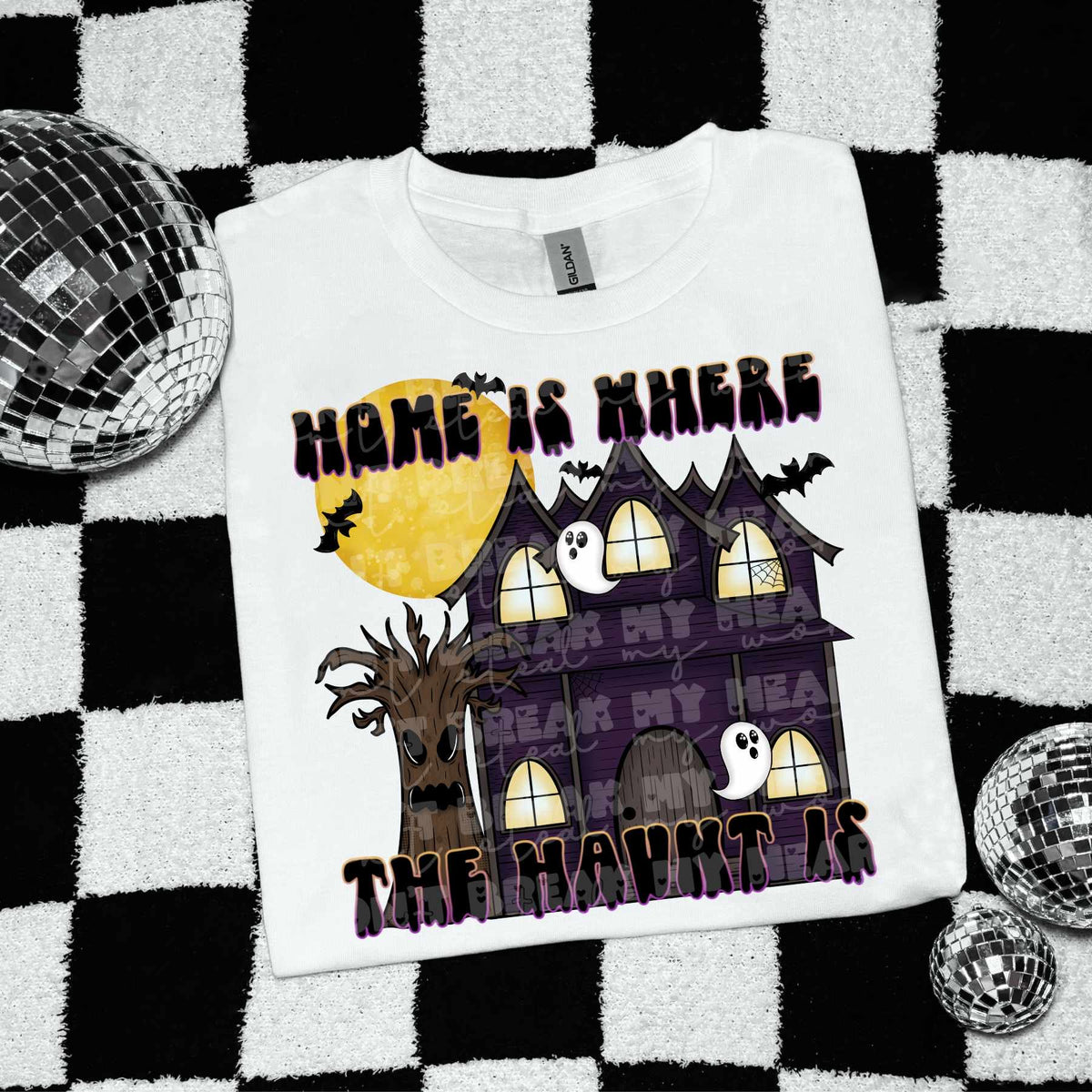 Home is where the haunt is (LANE) 53851 DTF transfer