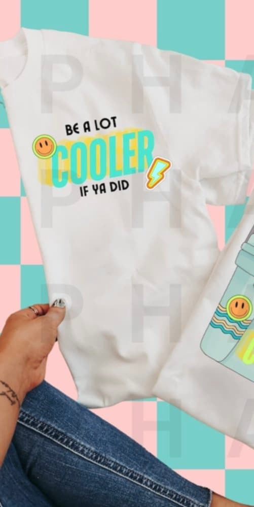 Be a lot cooler if ya did 99032 DTF transfer