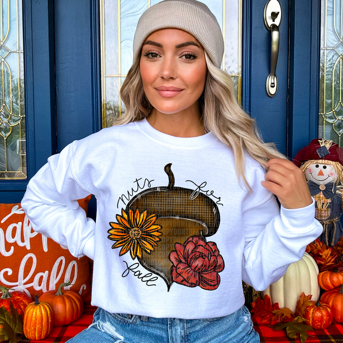 Nuts for fall 103552 DTF transfer