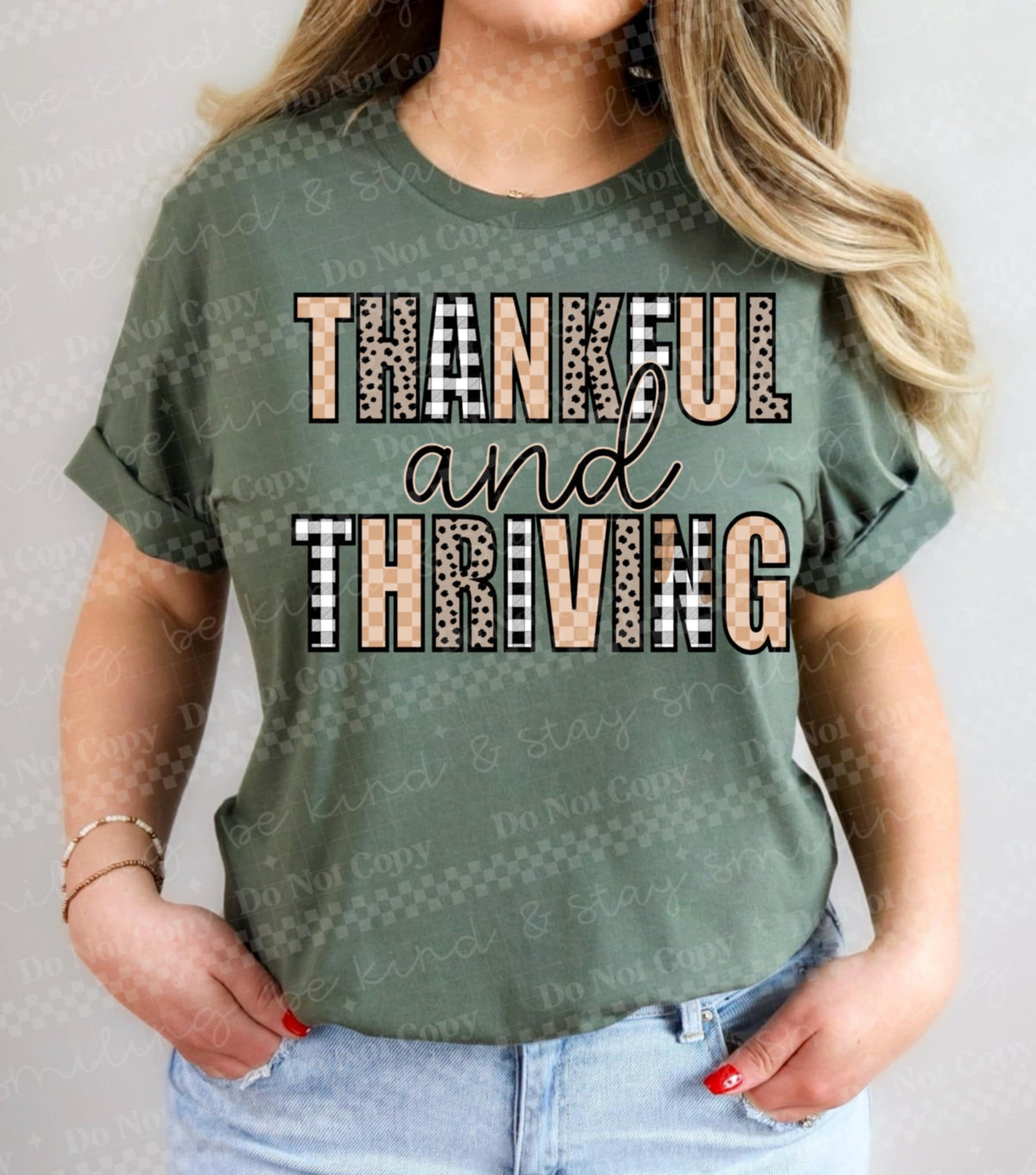 Thankful and Thriving (CMLD) DTF Transfer