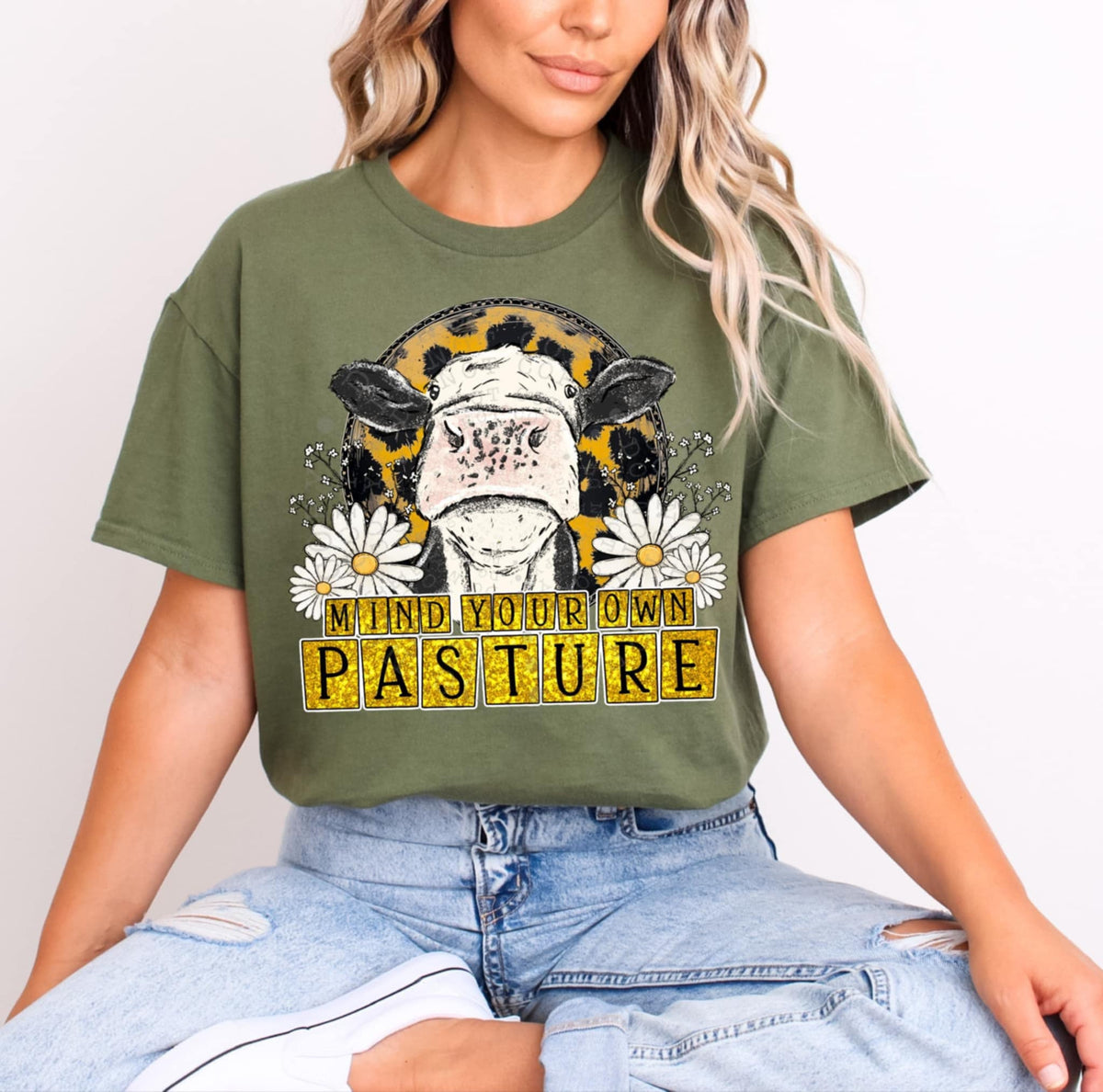 Mind your own pasture 94706 DTF transfer