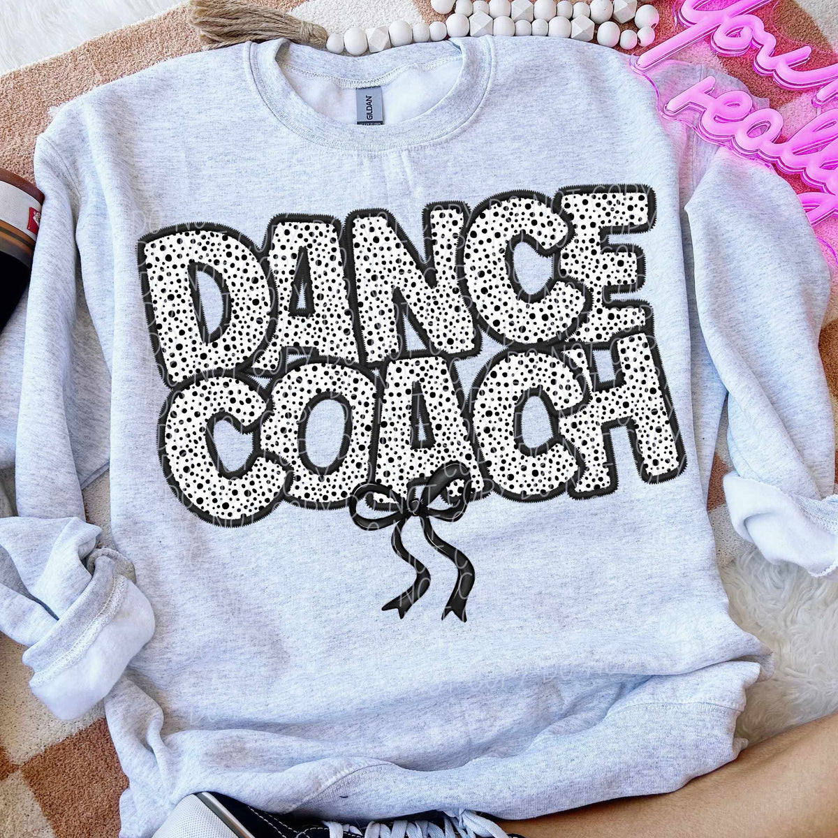 Dance coach dot filled (CITY) 82288 DTF transfer