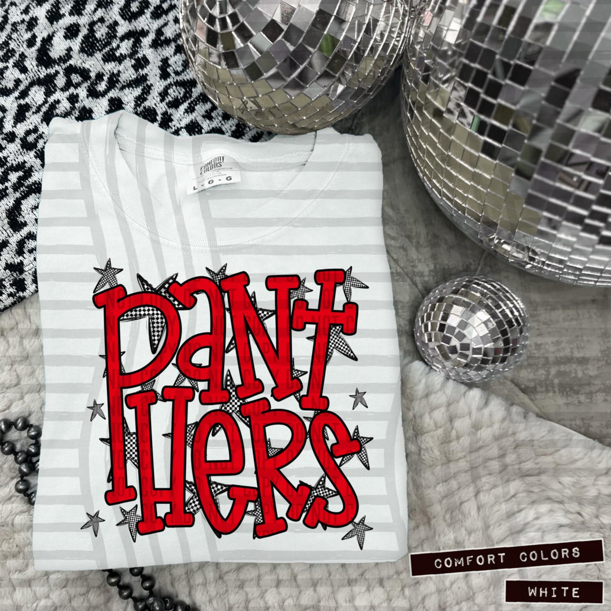 Red Staggered Mascots (Caplinger)