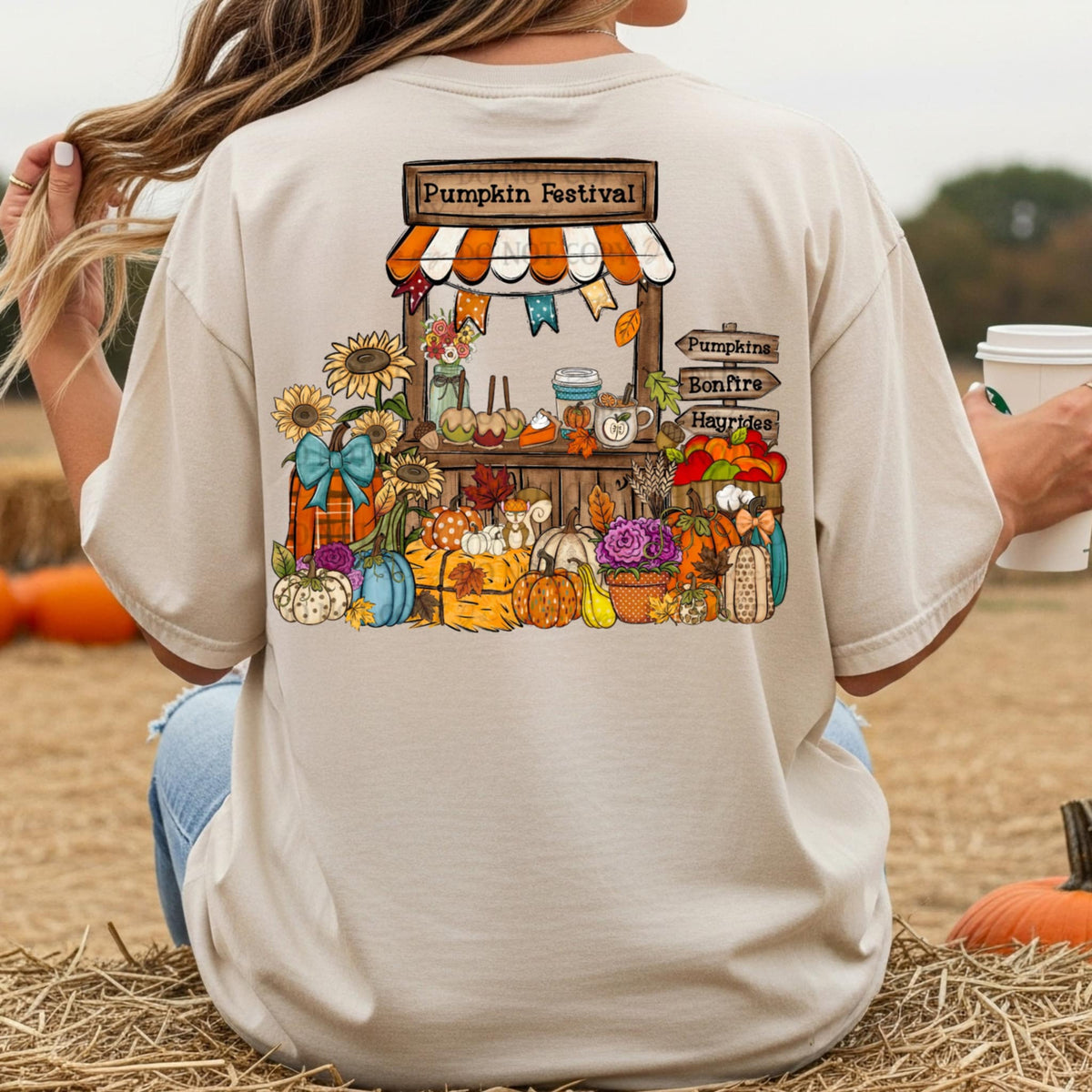 pumpkin Patch Stand (abd) DTF transfer