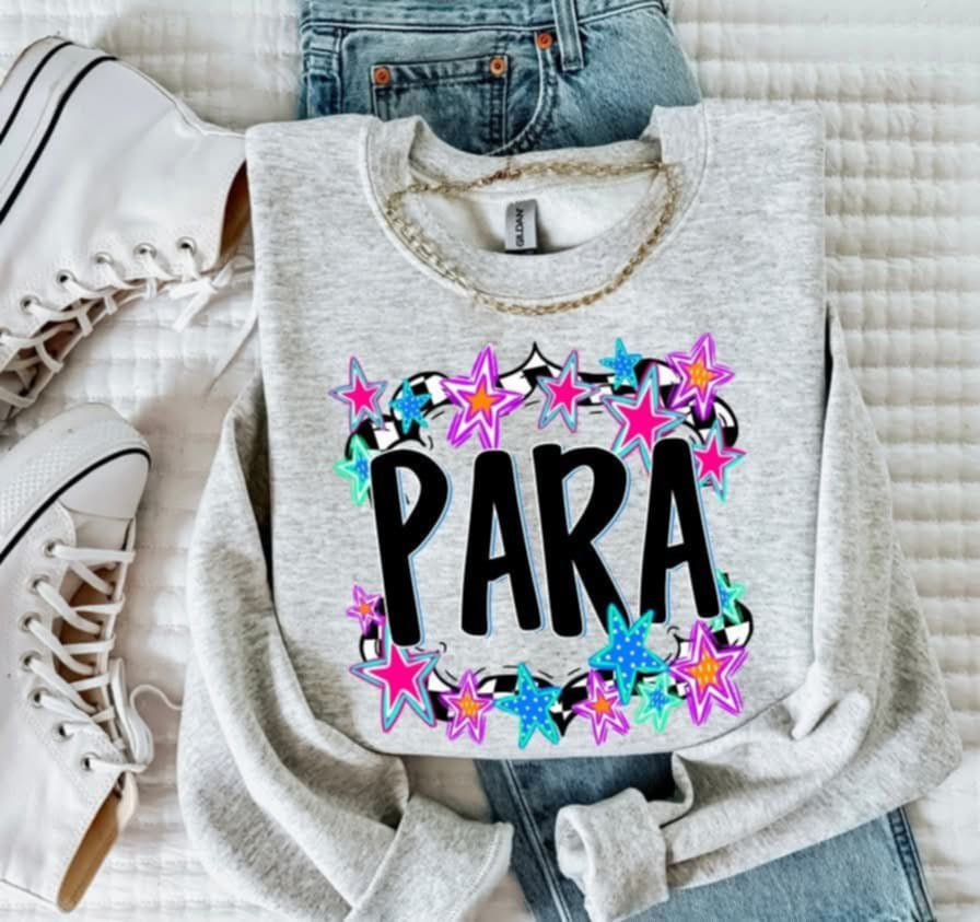 Para star border (S&G) 100412 DTF transfer