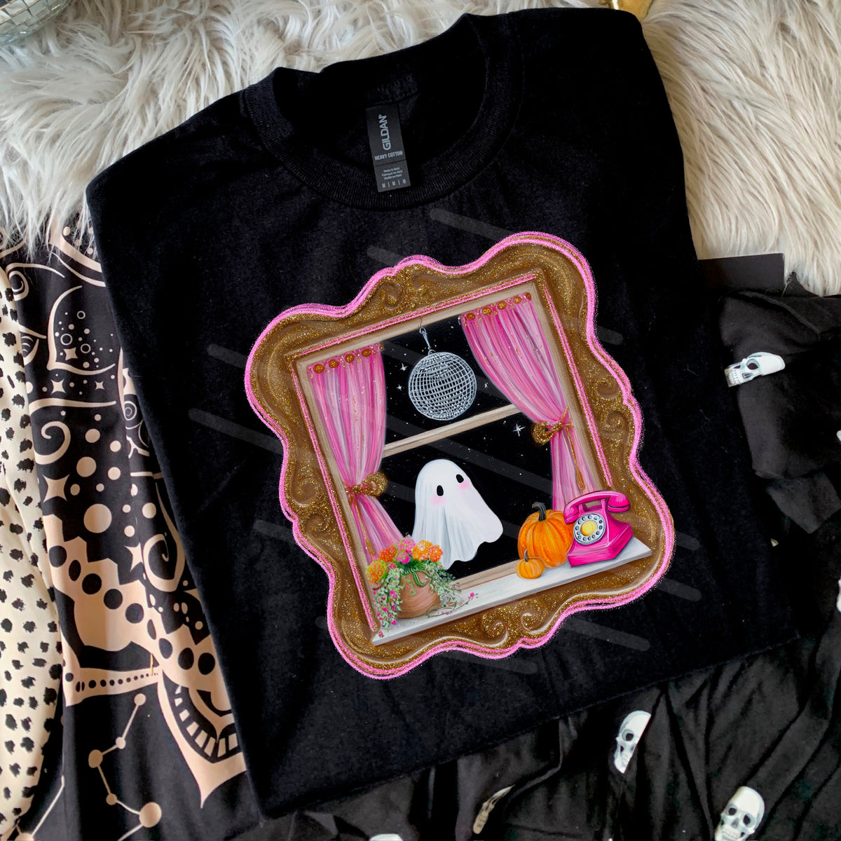 Disco Ghost Window (SAVED) DTF transfer