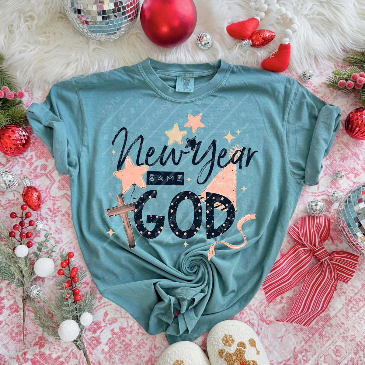 New Year same god (exclusive) DTF Transfer