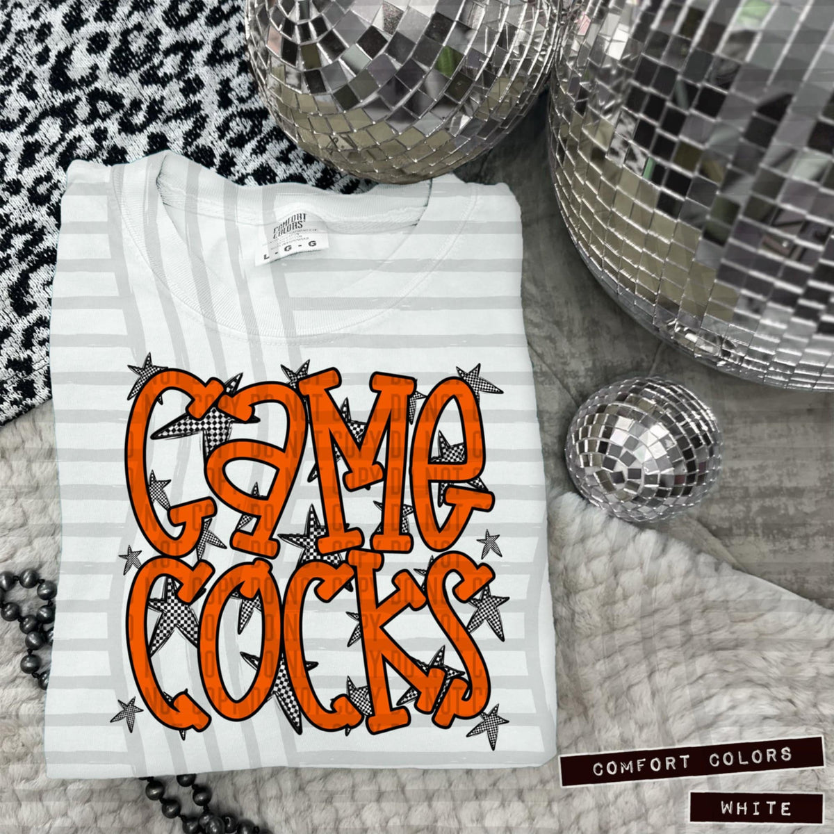 Orange Staggered Mascots (Caplinger)