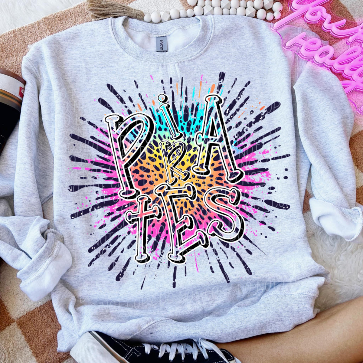 Colorful Burst Mascots (City)