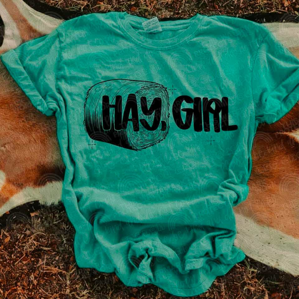 Hay Girl (Sal) DTF transfer