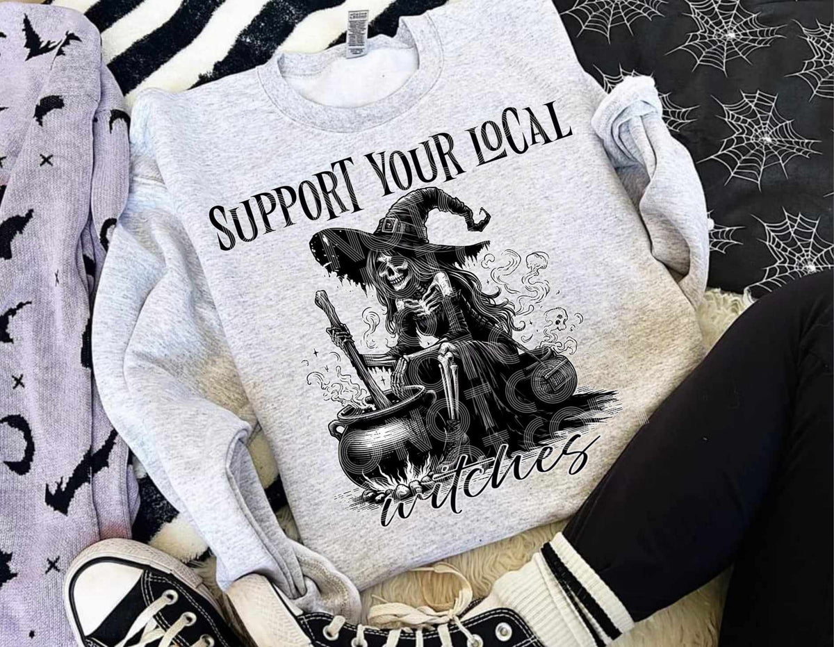 Support your local witches (DD) 60858 DTF transfer