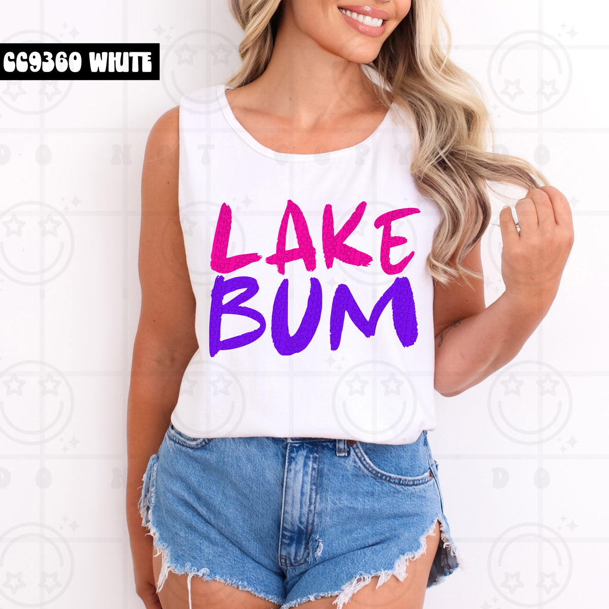Lake bum (HW) 99443 DTF transfer