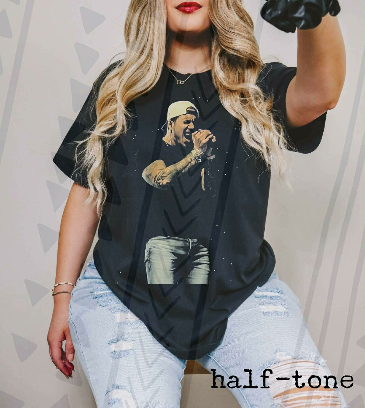 Halftone BL (Tgg) DTF Transfer