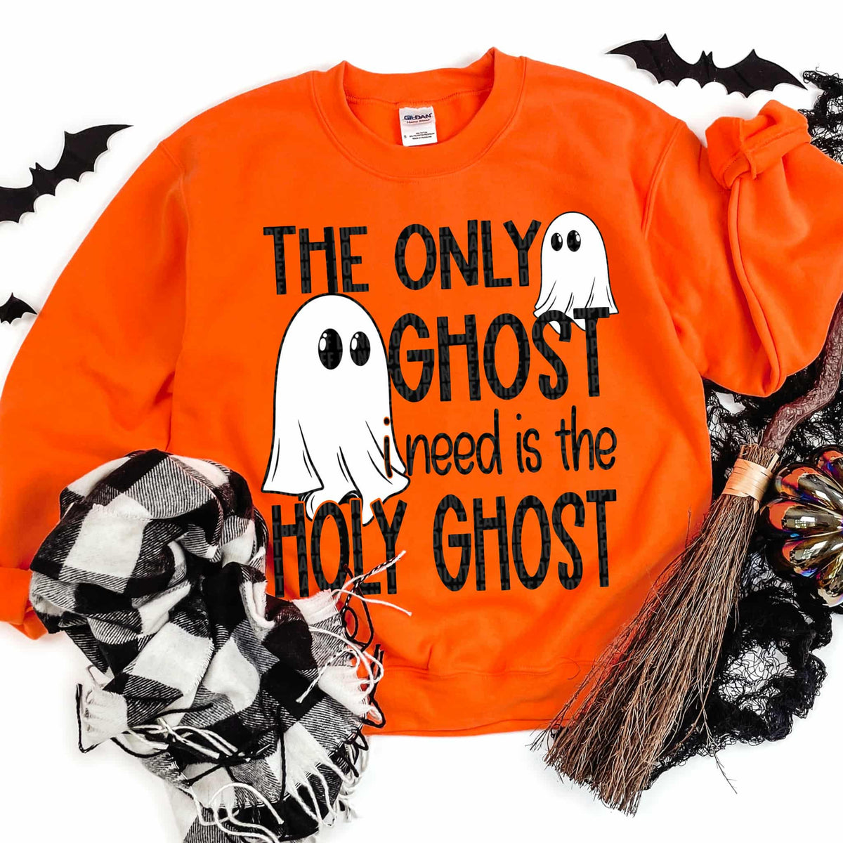 The only ghost I need it the holy ghost (sdd) DTF transfer