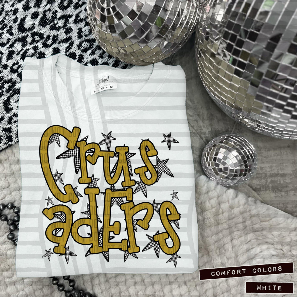 Gold Staggered Mascots (Caplinger)