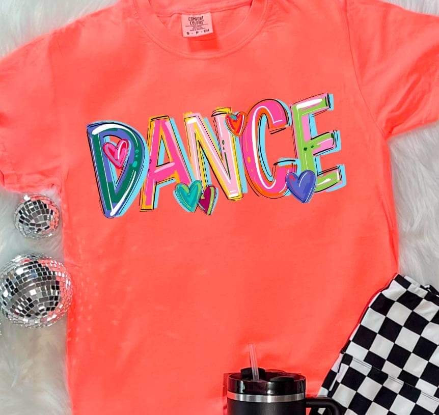 Dance (cherry words s&g) 30814 DTF transfers