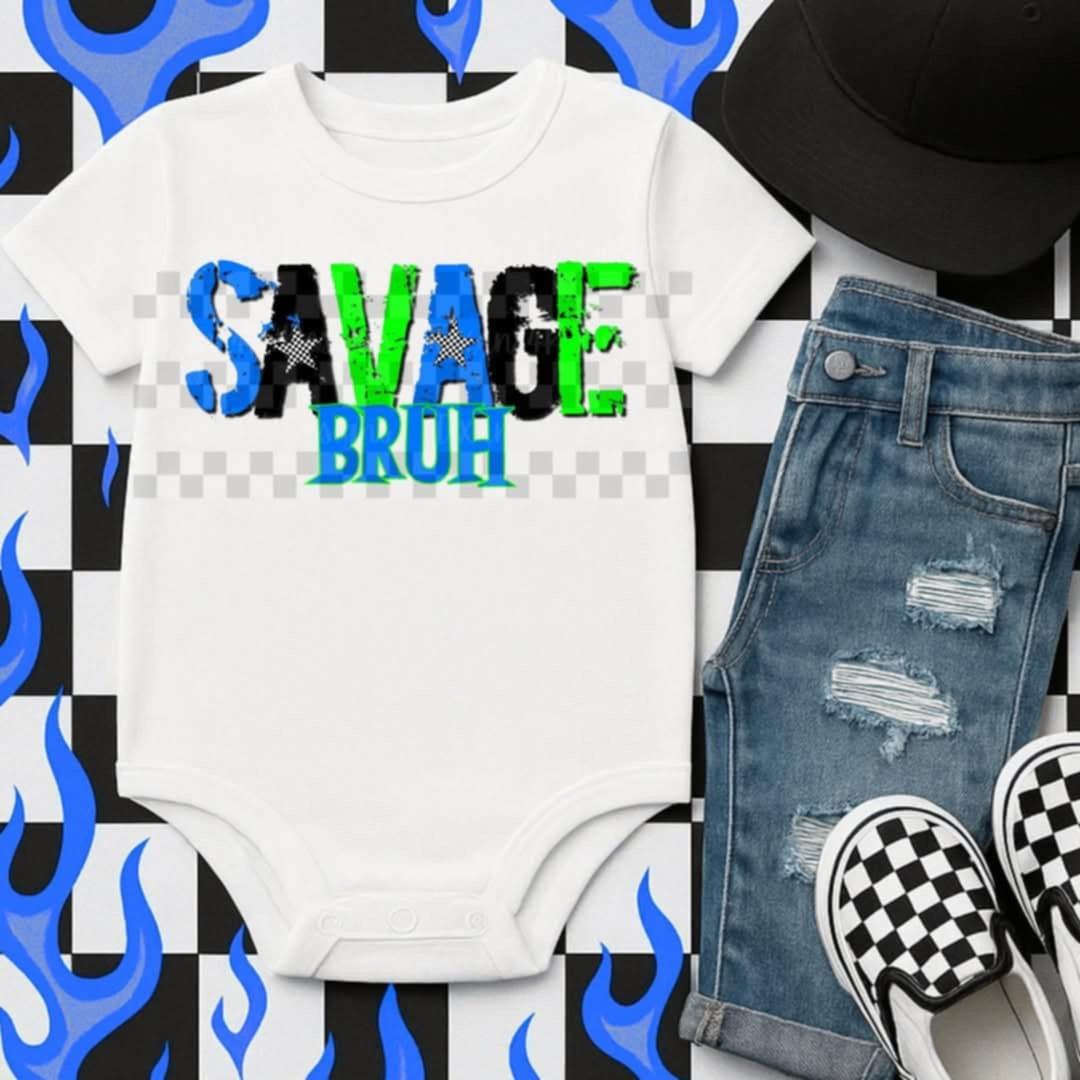 Savage bruh (Texans) 106363 DTF transfer