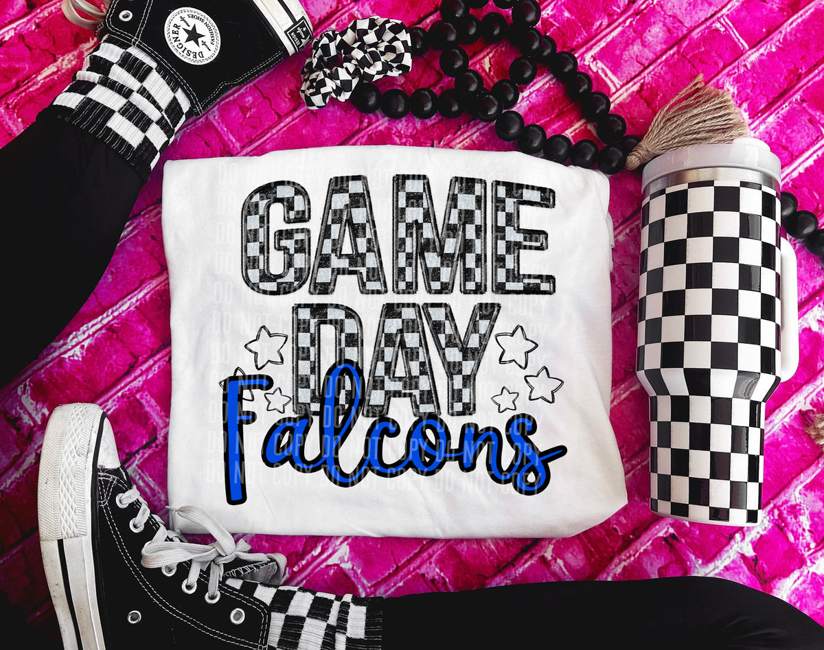 Game Day falcons (blue) 30906 DTF transfers