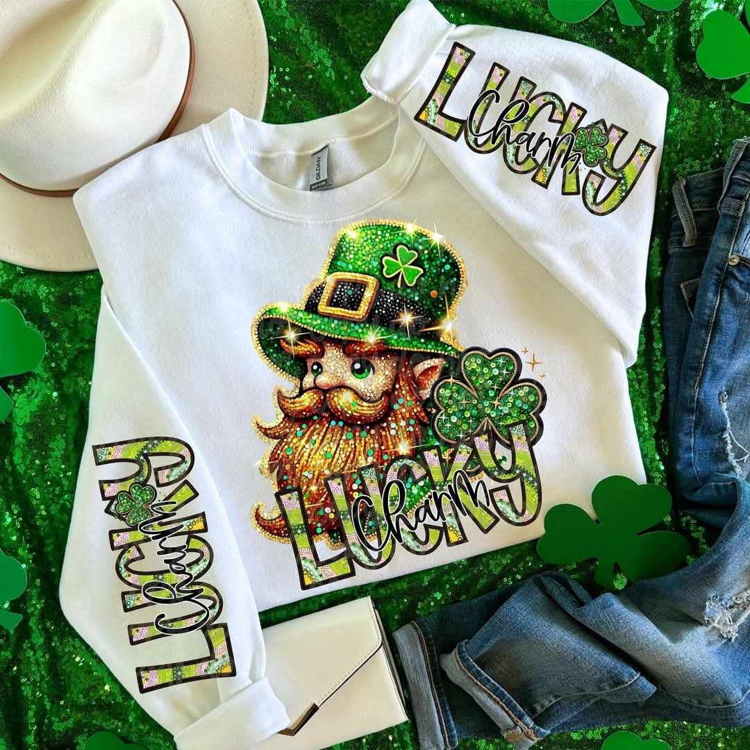 Lucky charm FRONT (VIRGO) 82277 DTF transfer