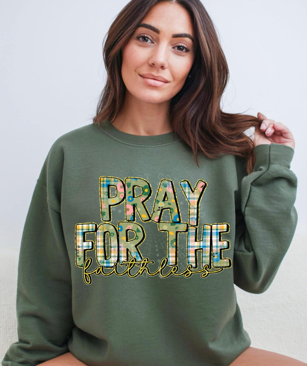 Pray for the faithless (C’s) 93233 DTF transfer